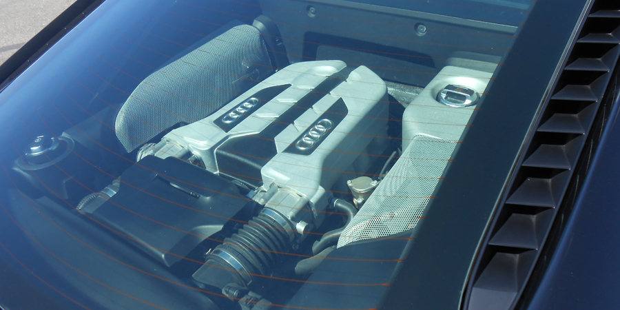 Remanufactured Audi R8 engine